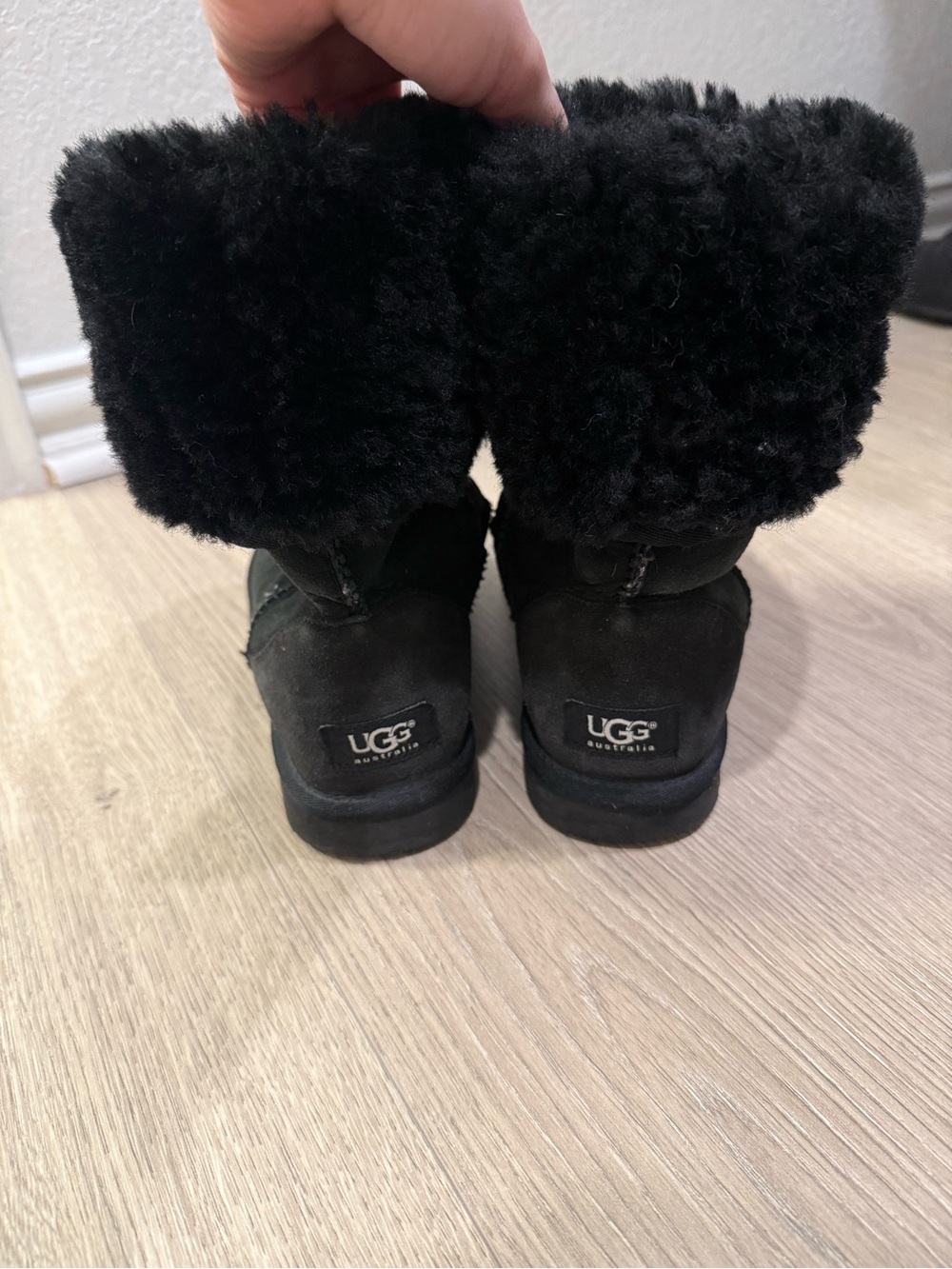 UGG Classic Tall Shearling Boots - Black